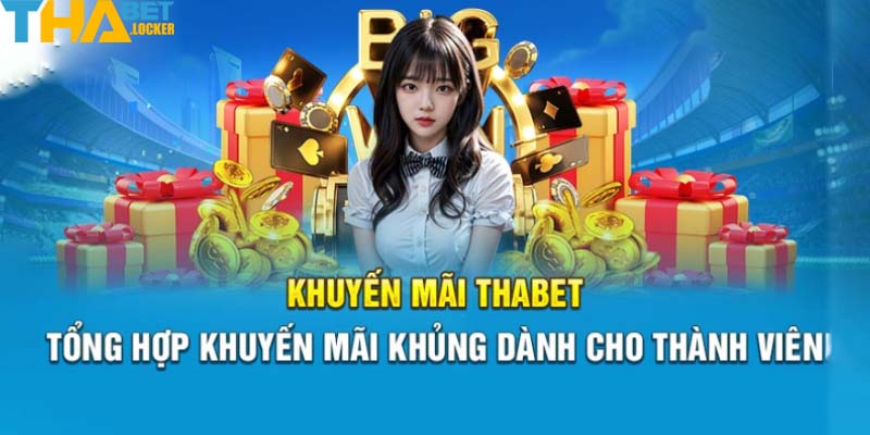 Các khuyến mãi THABET hấp dẫn nhất